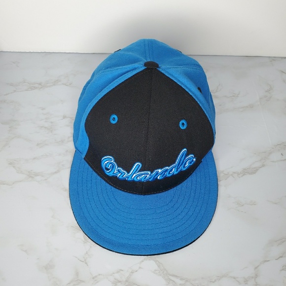 RBK Reebok Orlando Embroidered Snap Back Hat Men's - Picture 2 of 8
